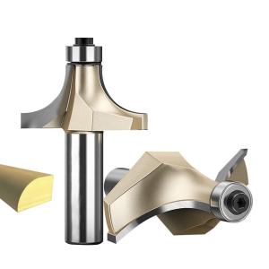 Tideway 1/4 1/2 Shank Cormer Ball Nose Round Carving Router Bit With Beraing