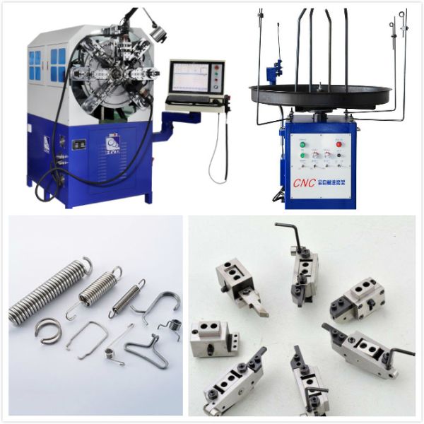 Computerized Cam - Less CNC Spring Bending Machine / Spring Coiling Machine