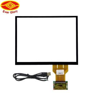 18.5 Inch PCAP Multi Touch Screen Anti Glare 10 Touch Points Waterproof