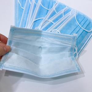 Ear Hanging Disposable Mouth Mask , Disposable Non Woven Face Mask Super Soft