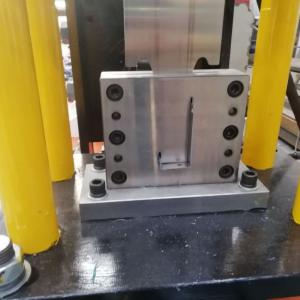 Wholesale 304 Stainless Steel 72*35mm Size L Post Angle Roll Forming Machine With Hydraulic Punching from china suppliers