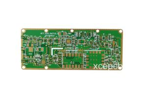 1OZ Multi-layer Fr4 PCB 2 Layer / Copper Clad PCB Board With ENIG Surface Finish