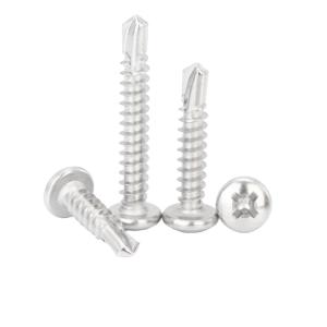 GB15856.1 304SS Pan Head Cross Self Drilling Screw