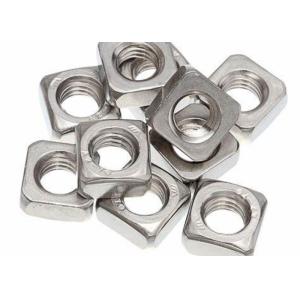 1/4 3/8 1/2 Aluminum 6063 7075 Square Nut With Single Chamfer Track Bolt Nut