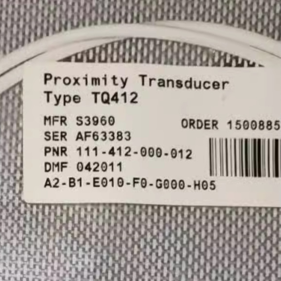 Quality TQ412 111-412-000-013 A1-B6-E010-F0-G000-H05 Proximity Transducer Part of Proximity Measuring System for sale
