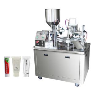 Ultrasonic Toothpaste Plastic Automatic Tube Filling Sealing Machine