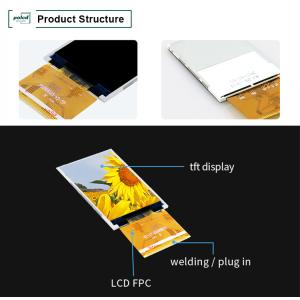 Polcd RoHS 2.8 Inch HD TFT Display 8080 MCU 16 Bit Tft Lcd Display