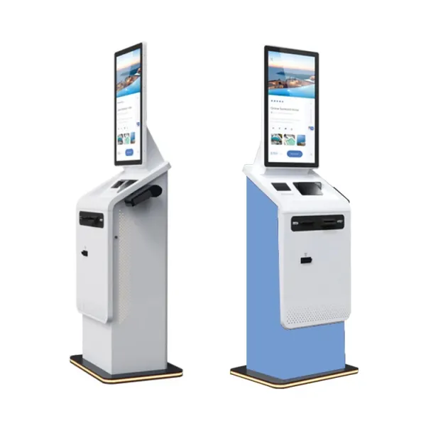 Airport Hotel Self Service Payment Kiosk with Validate And Billnote and Cash