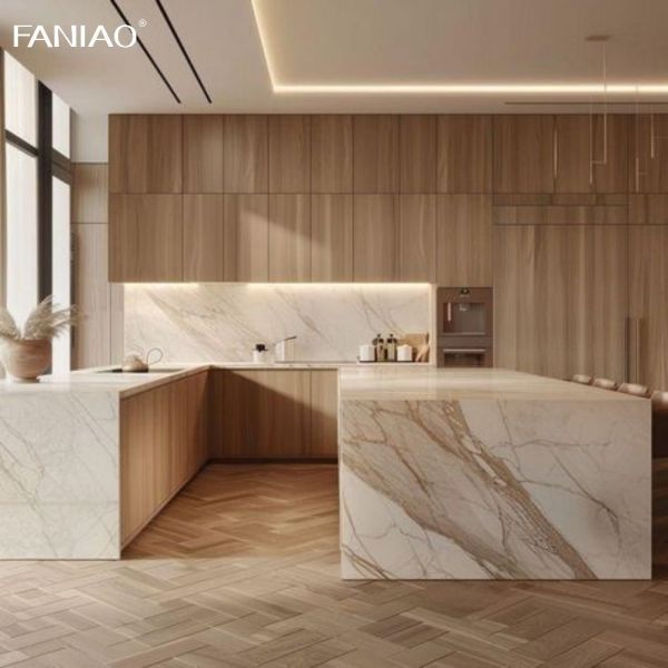 High End Modern White Kitchen Cabinets Sets Modular Wall Mounted Kitchen Cupboards Cabinets