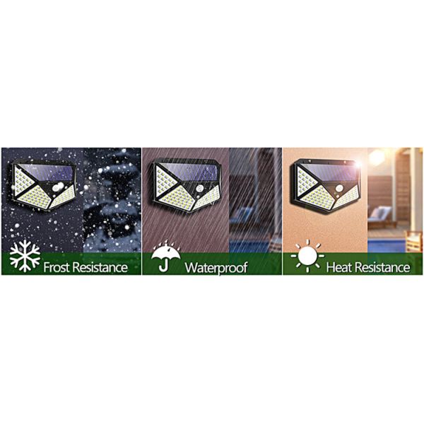 3w SMD Chips LED Solar Wall Light Outdoor PIR Sensor Solar Garden Lights