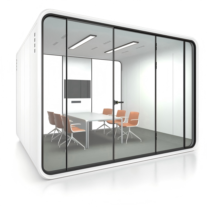 XXL+ Size Multiple People Acoustics Soundproof Meeting Pods