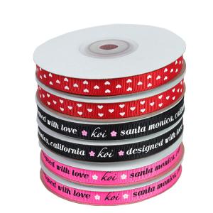 20mm Custom Ribbon Grosgrain Cartoon Roll