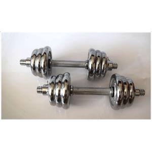 10kg-60kg man weight lifting cast iron adjustable electroplated dumbbell for