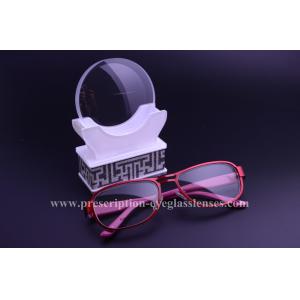 1.59 Polycarbonate Clear Flat Top Eyeglass Lenses Hard Coating 70MM Diameter