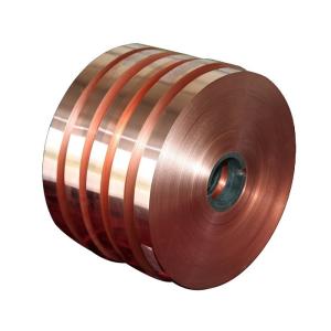 Wholesale Red Electrical Components Copper Strip with ±0.1mm From China from china suppliers