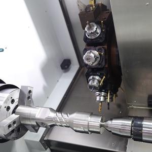 Slant Bed Cnc Lathe Machine With Power Turret CK108MY/CK106MY