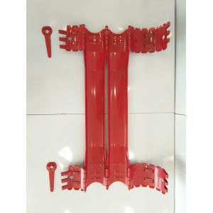 Dual Channel ESP Cable Protectors / Pump Punching Cable Protector Customized