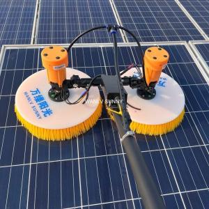 3.5m-5.5m-7.5m Max Unfold Size Solar Panel Cleaning Robot with Rotating Machine