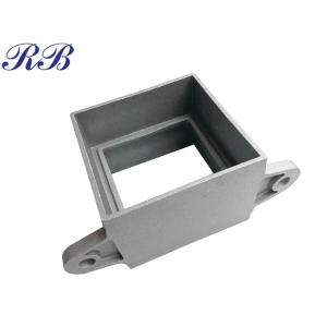 Powder Coated Cast Aluminum Gutters Rainwater System Downpipe Square Socket