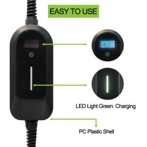 EVCOME Portable Ev Charger (3.5KW 7KW 11KW Max 32A Ajutable) 5M Or Customized