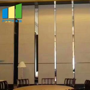 Wholesale Hotel Fireproof Sliding Soundproof Movable Partition Walls Up To 4000mm Height from china suppliers