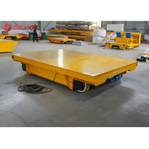 Aluminium Factory Push Button Operate Track Handling Vehicle