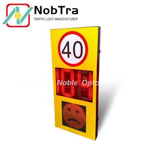 Integrated LED Speed Sign with Two-way Detection IP54 CE Certification