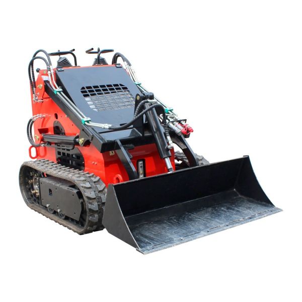 Quality 1950 x 1100 x 1300 mm Mini Skid Steer Loader with High Operating Efficiency for sale