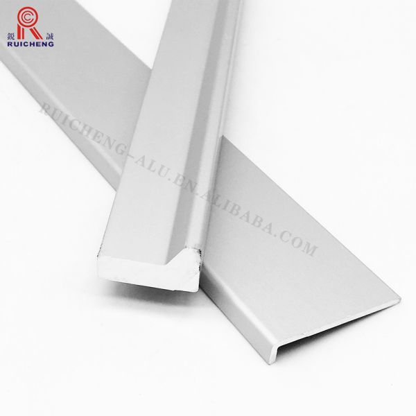 Quality Customized Aluminium Handle Profile Construction Wardrobe Aluminium Handle Extrusion for sale
