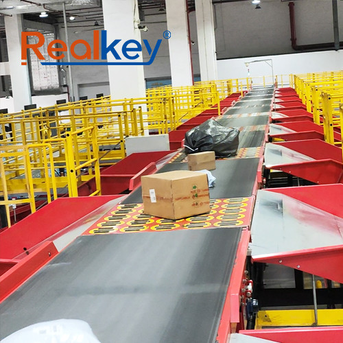 Quick Response Parcel Sorting Machines 6000p/H Efficient Warehouse Sorter With