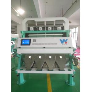 CCD Optical Rice Color Sorter , 4 Chutes Wheat Color Sorting Machine