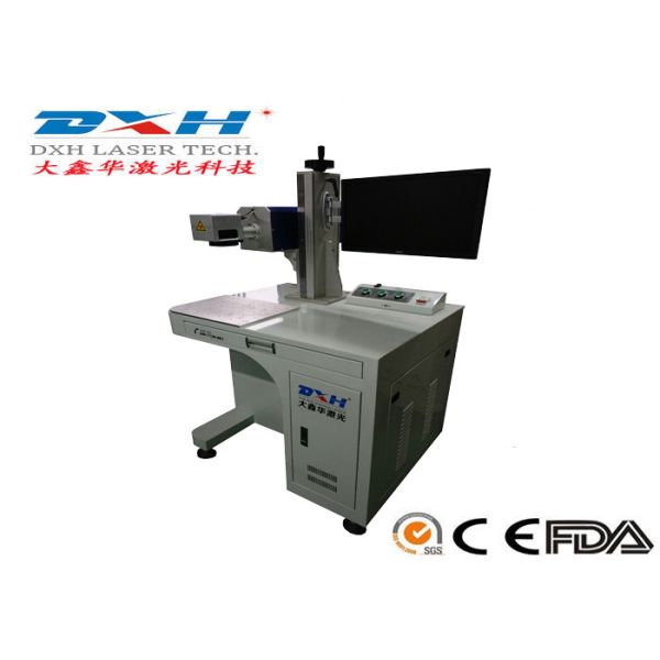 Quality Co2 IPG Laser Source Automatic Laser Marking Machine For Plastic EZCAD Control Software for sale