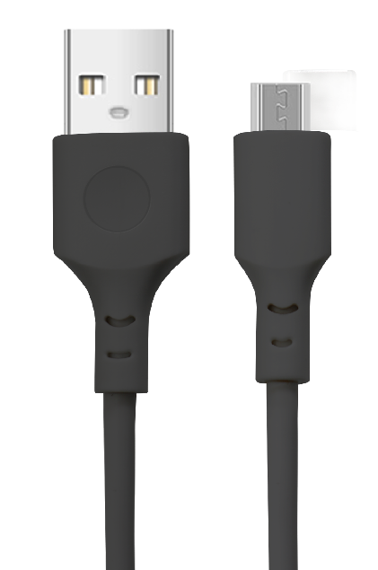 2025 Silicone-Coated CCA Data Cable Braided Speed Charging Sync C-C20V3A 60W max/C-L 9V3A 27W max