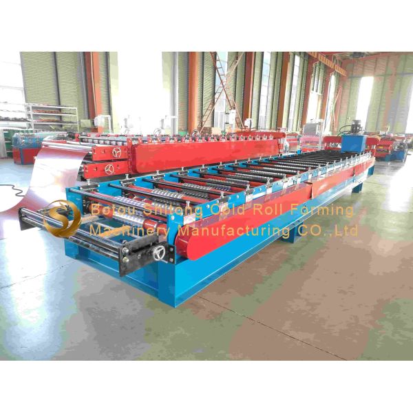 380V/50Hz/3Phase Corrugated Roll Forming Machine With 11 KW Hydraulic Station