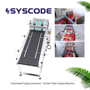 Buy cheap Divider Plate Paging Machine Customized Automatic Paper Feeder Frequency Control from wholesalers