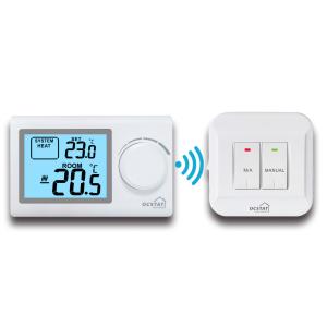 Wholesale 230V ST2401RF Non Programmable Wireless Room Thermostat For Floor Heating System from china suppliers