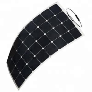 100 Watt Monocrystalline Solar Cell Panel Sunpower Strong Adhesive 2 Years