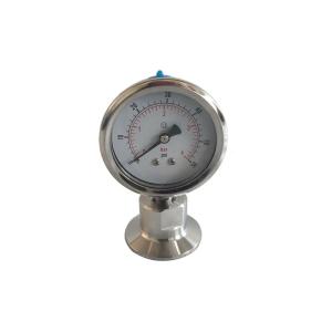 ANSI Standard 1.5inch Sanitary Vacuum Pressure Gauge with SS316 Tri Clamp