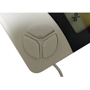 White Color Digital Weather Thermometer , Digital Indoor Outdoor Thermometer