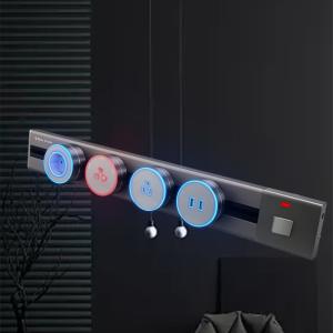 Power Track and socket Multi-Function Socket UK US DE EU Standard Socket With