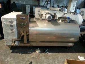 China 1000L Horizontal Milk Cooling Machine , R22 Farm Milk Coolers on sale