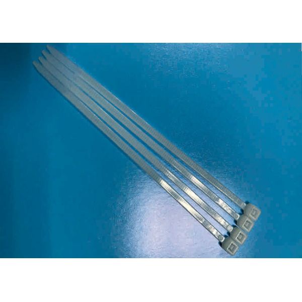 Natural Nylon Cable Ties 6 Inch Length With 120 Centigrade Temperature