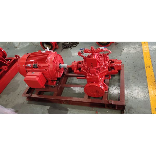 300 GPM 83 PSI Fire Fighting Pump System , SS UL FM Diesel Fire Pump Package