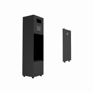 China 100ml Capacity Black Essential Oil Diffuser with Timer Settings 1 Hour/3 Hours/6 Hours/on and Appearance Color Black on sale