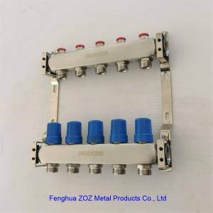Wholesale Distribuitor colector incalzire in pardoseala - 5 circuite , Distribuitor - colector din inox from china suppliers