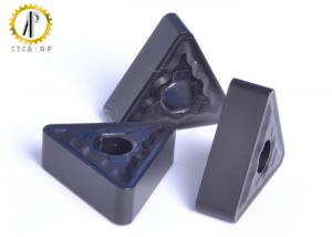 High Accuracy CNC Tungsten Carbide Inserts For Rough Machining Steel TNMG2204