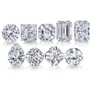 1.3-3mm Round Size Lab Grown Synthetic Diamonds HPHT Diamonds High Grade