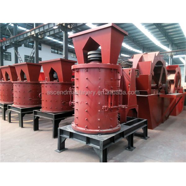 Mining Fine Vertical Shaft Compound Crusher Crushing Processing Line And Sand