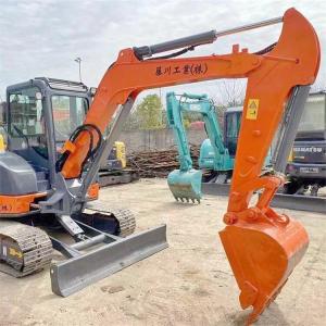 Used Japan Hitachi ZX50 Mini Excavator in with Original Hydraulic Pump in 2021