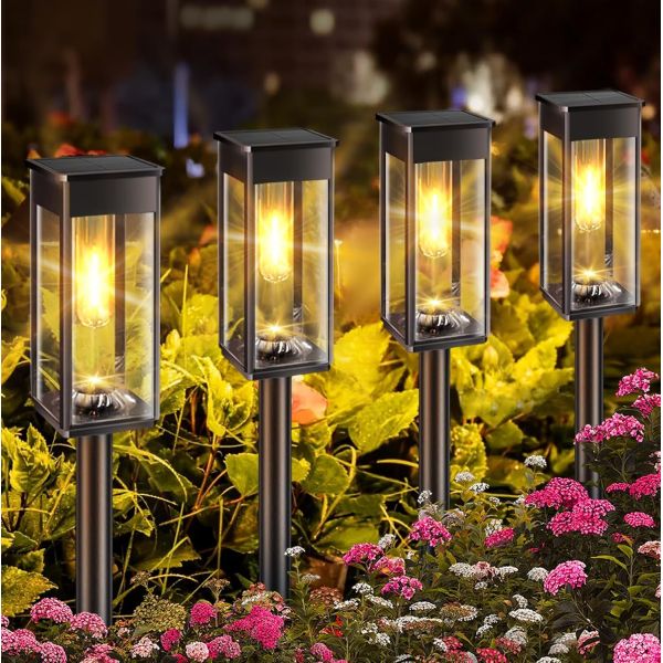 Long endurance solar lawn light, rechargeable adjustable height outdoor lawn light